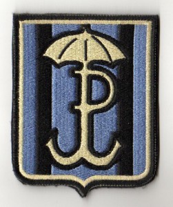 Oryginalna naszywka „Parasola” zastępcy dowódcy Zespołu Bojowego „C” Jednostki Wojskowej Komandosów w Lublińcu